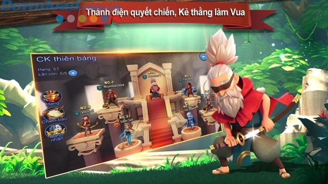 Thánh điện quyết chiến, kẻ thắng làm vua