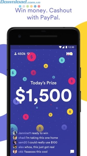 Nhận tiền thật lên tới hàng nghìn USD