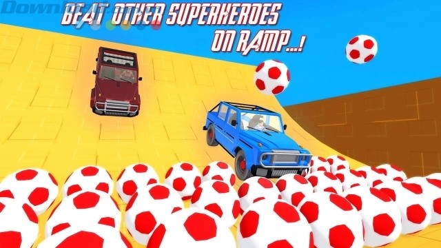 Game lái xe đá bóng kiểu mới