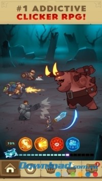 Game clicker gây nghiện