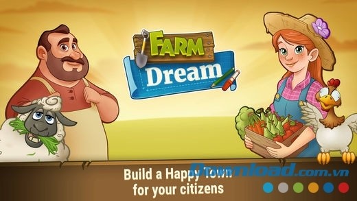 Game xây dựng kết hợp nông trại hấp dẫn