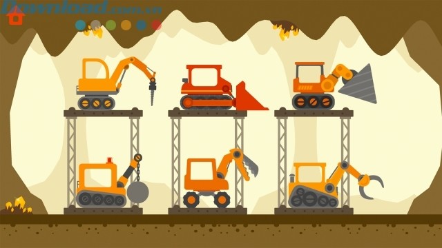 Nhiều loại xe với các chức năng khác nhau cho bé lựa chọn