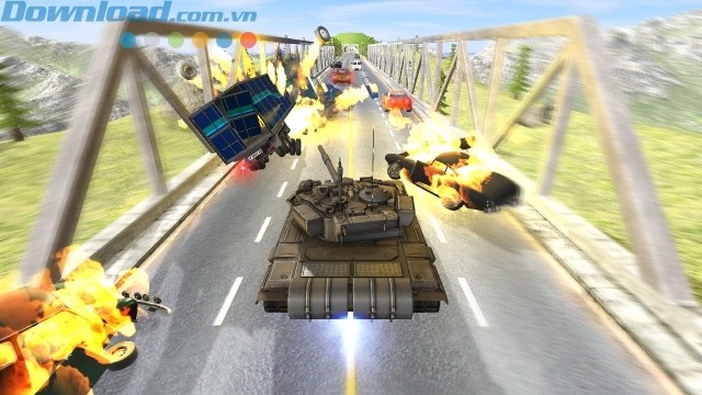Game đua xe tăng phá hủy hấp dẫn cho mobile