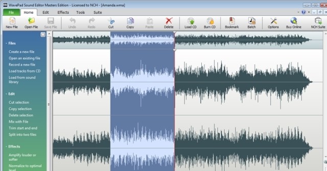 WavePad Audio Editing10.29Phần mềm chỉnh sửa âm thanh hữu hiệu