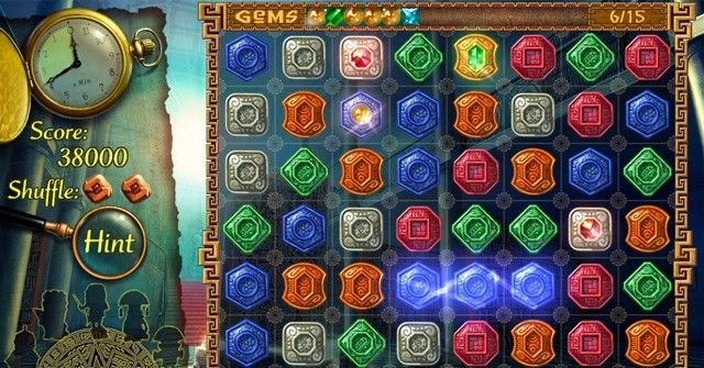 The Treasures Of MontezumaGame xếp hình kim cương