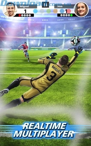 Game bóng đá nhiều người thời gian thực