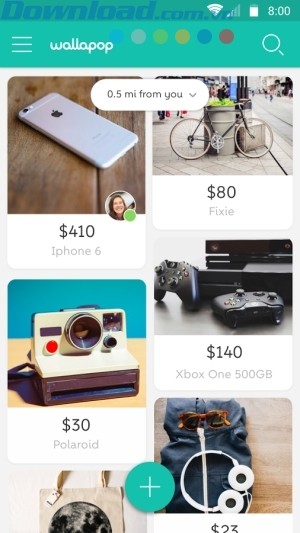 Wallapop tạo một khu chợ bán đủ mọi thứ cho những người sống xung quanh