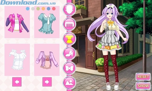 Chọn trang phục theo phong cách thời trang kawaii rực rỡ sắc màu