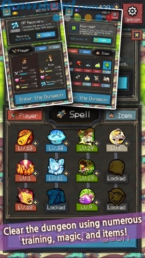 vô số phép thuật và item