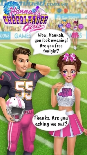 Game thời trang học đường hấp dẫn 