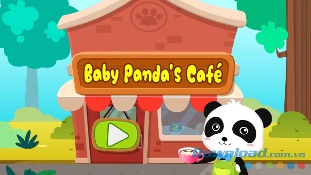 Baby Panda's Café cho Android phát hành miễn phí trên Play Store