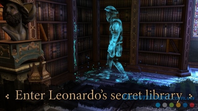 Khám phá thư viện bí mật của Leonardo trong The House of Da Vinci cho iOS 