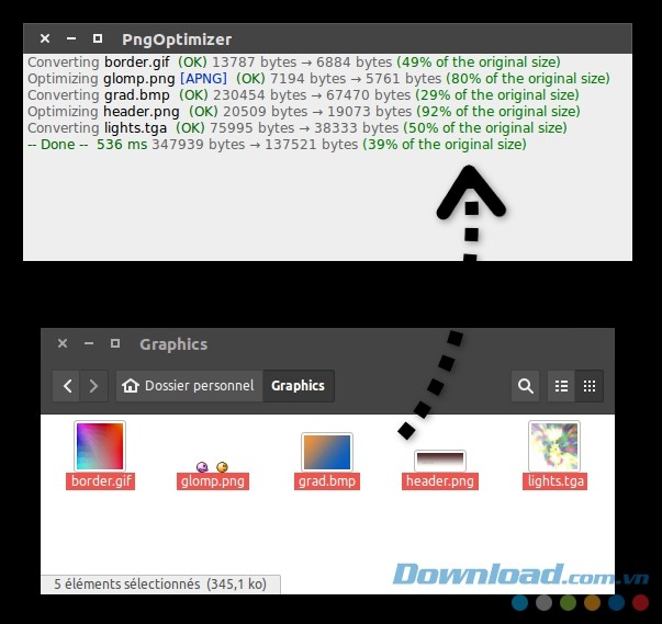 PngOptimizer có cách hoạt động cực kỳ đơn giản