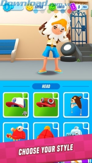 Tùy chỉnh tay đua theo phong cách của bạn