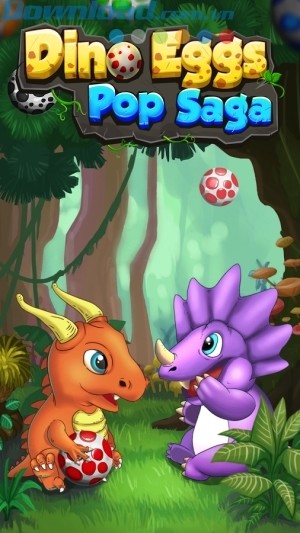 Game bắn trứng khủng long với lối chơi vui nhộn và đồ họa mang nét cổ điển