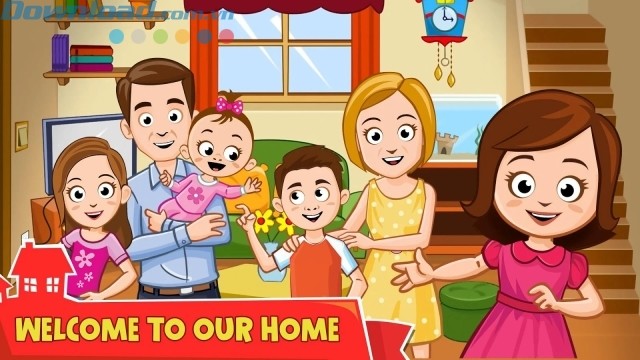 Chào mừng bạn đến với ngôi nhà búp bê nhiều điều thú vị