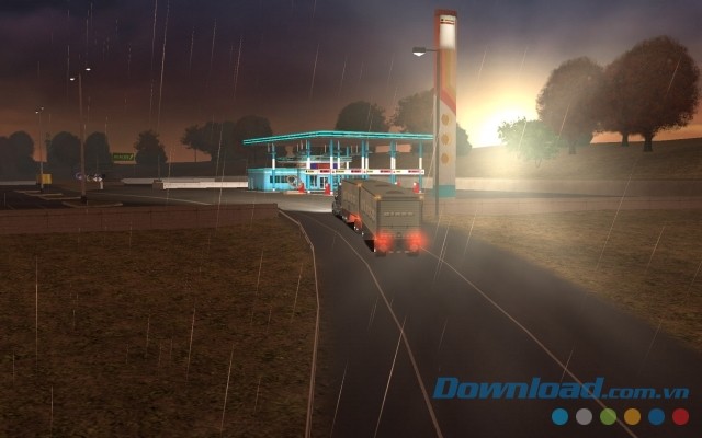 18 Wheels of Steel: American Long Haul  thử thách người chơi qua nhiều môi trường khác nhau