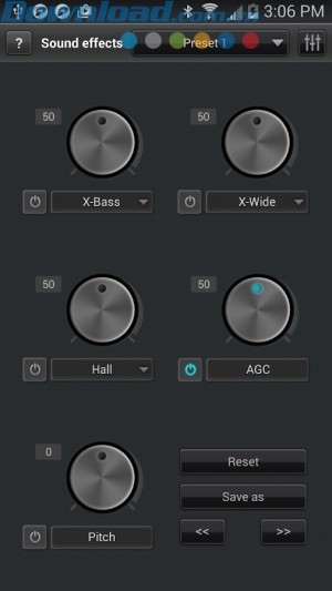 Các hiệu ứng âm thanh