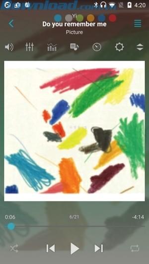 Màn hình trình phát đẹp