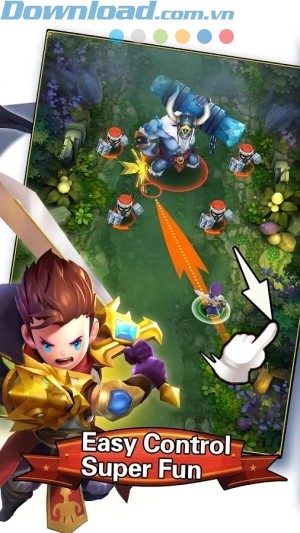 Điều khiển game cực dễ, cực vui