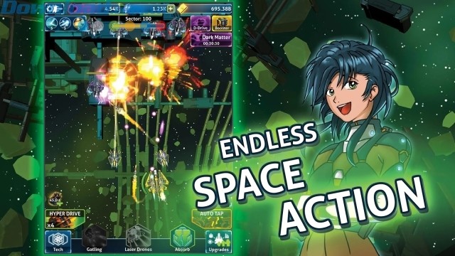 Game hành động chiến đấu trong không gian vô tận