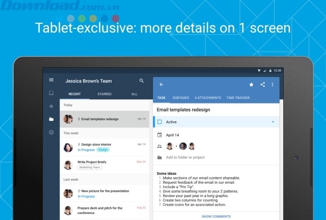 Hiện thêm 1 màn hình ở máy tính bảng
