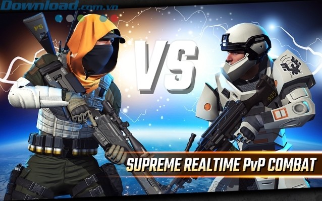 Đối đầu trong các trận PvP trực tuyến thời gian thực