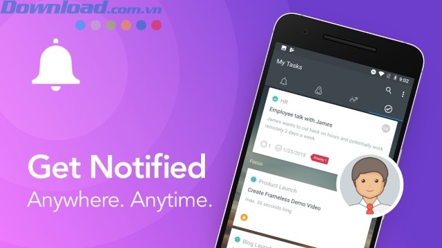 Làm việc và giám sát tình hình công việc ở mọi lúc mọi nơi