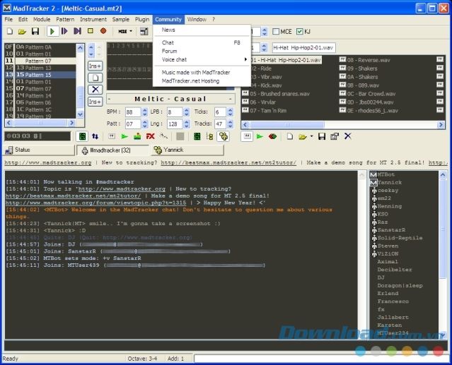 MadTracker tích hợp tính năng chia sẻ cộng đồng