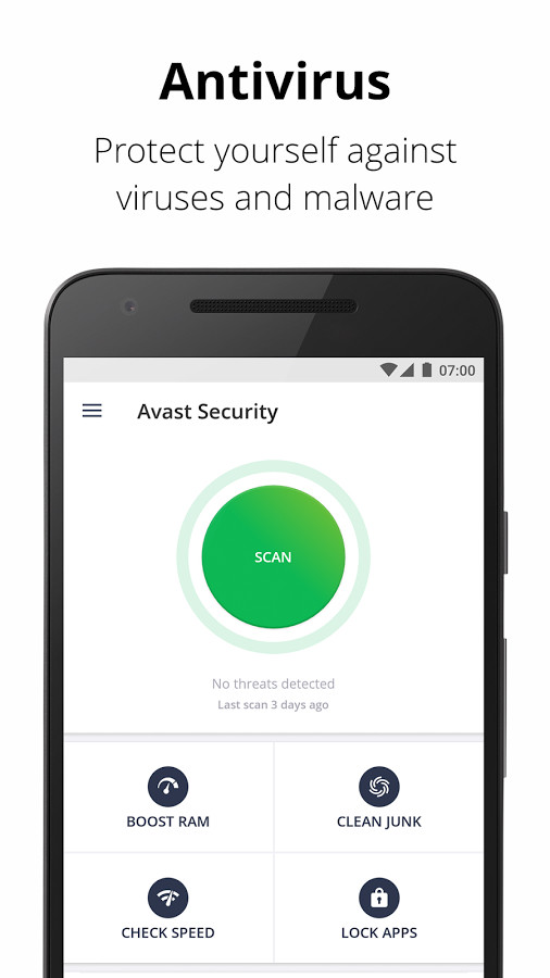 Tính năng quét virus của Avast Mobile Security & Antivirus