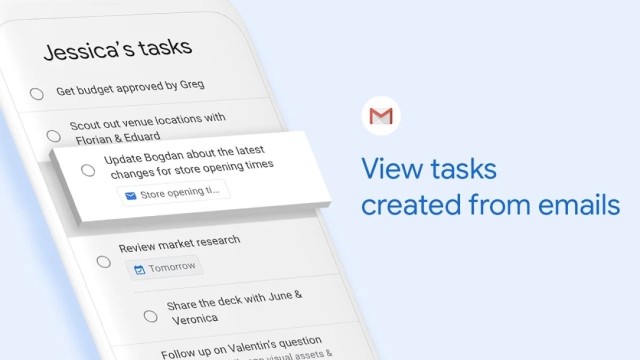 Xem các công việc được tạo từ email