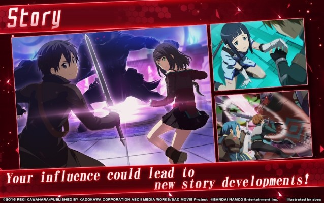 Phát triển cốt truyện Sword Art Online: Integral Factor thêm hấp dẫn