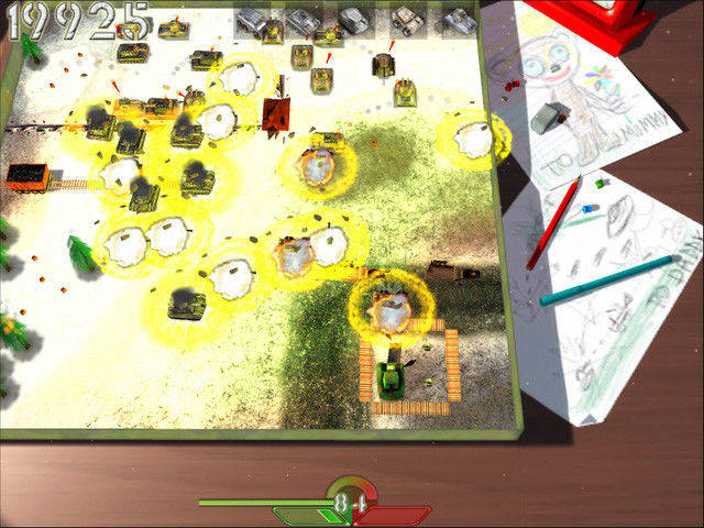 Lối chơi game bắn tăng Tank-o-Box