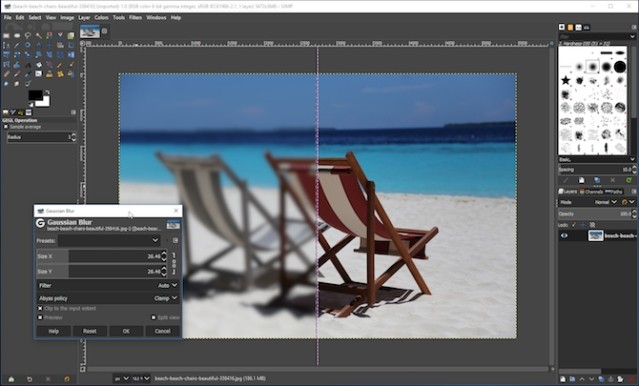 Bộ lọc GIMP 2.10