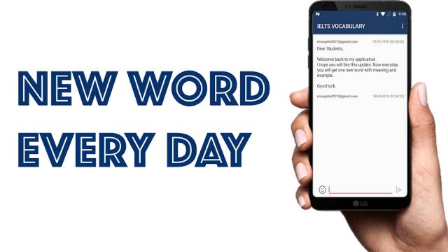 IELTS Vocabulary Booster cho Android cập nhật từ mới mỗi ngày