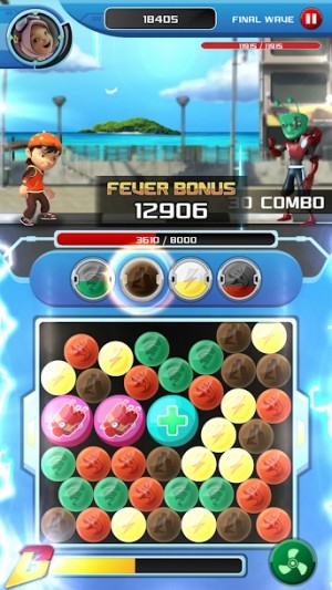 Game hành động match 3 thú vị