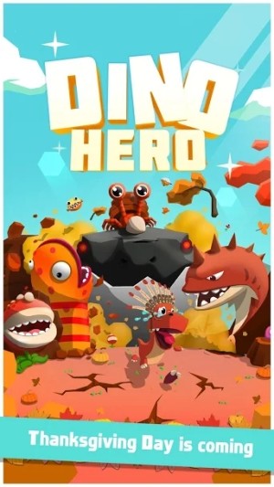 Thực hiện hành trình phiêu lưu bất tận cùng khủng long anh hùng trong game Dino Hero