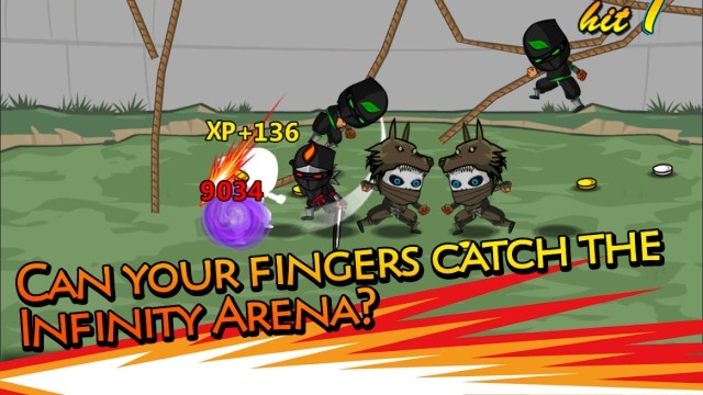 Điều khiển ninja của bạn trong trận chiến báo thù gay cấn