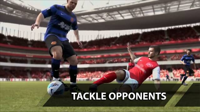 Chuồi bóng trong Real Football Game cho iOS
