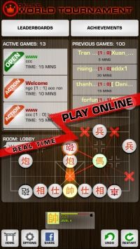 Chinese Chess cho iOS chơi online tại thời gian thực