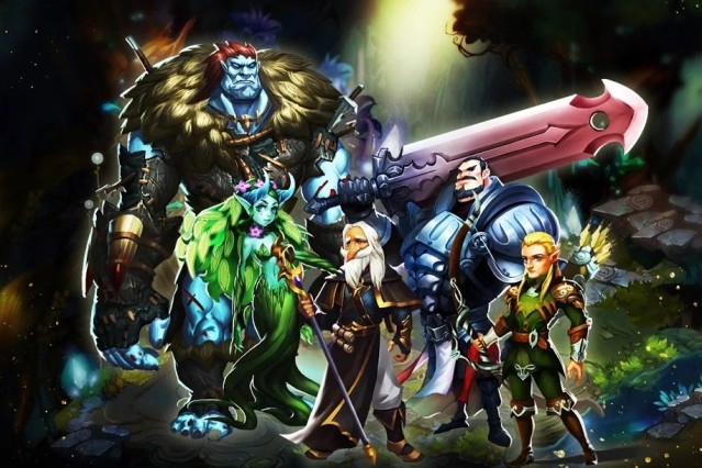 Game chiến thuật MMO với nhiều anh hùng và quái vật mạnh mẽ