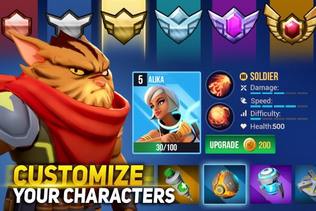 Tùy chỉnh nhân vật của bạn thêm mạnh mẽ