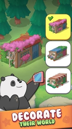 Trang trí thế giới của 3 chú gấu trở nên tuyệt đẹp