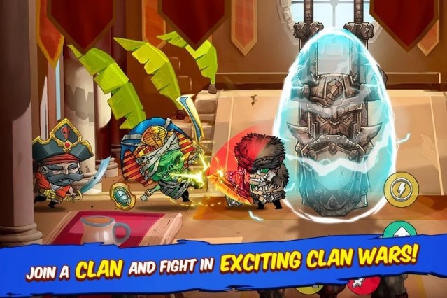 Tham gia clan và bước vào các trận chiến gia tộc khốc liệt