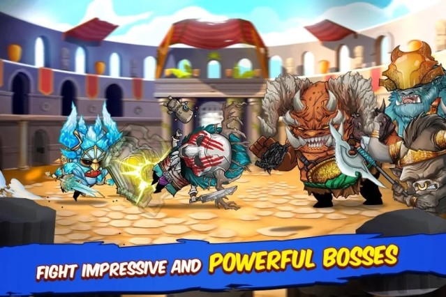 Chiến đấu ấn tượng và hạ những con boss mạnh