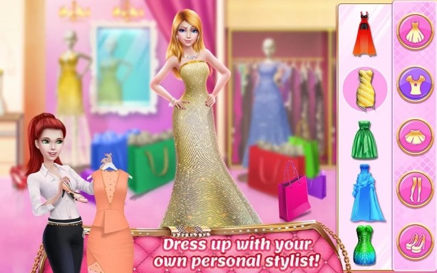 Mặc đồ và mua sắm cùng với sự trợ giúp của stylist riêng