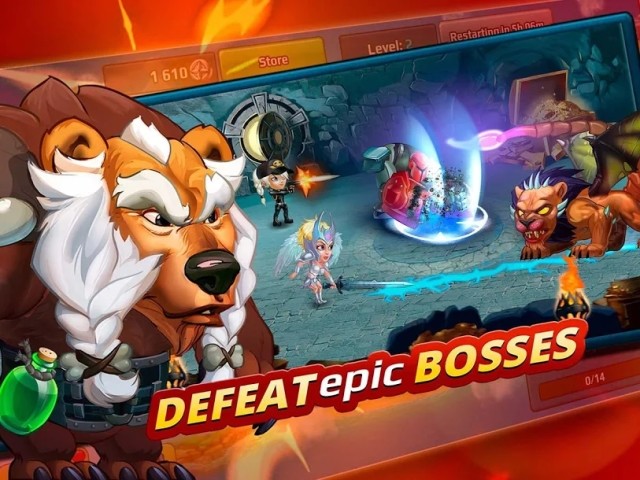 Đánh bại những con boss huyền thoại