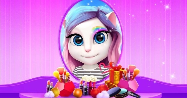 My Talking AngelaGame nuôi mèo trên máy tính