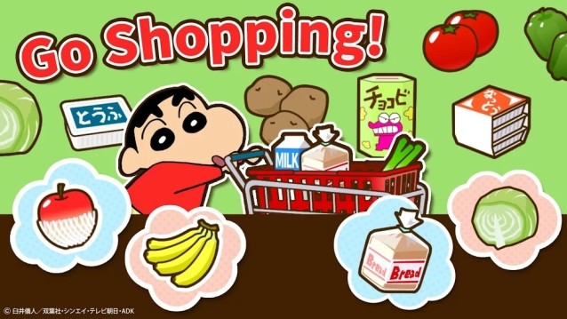 Đi mua sắm hàng hóa cần thiết trong siêu thị