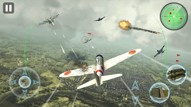 Game không chiến khốc liệt